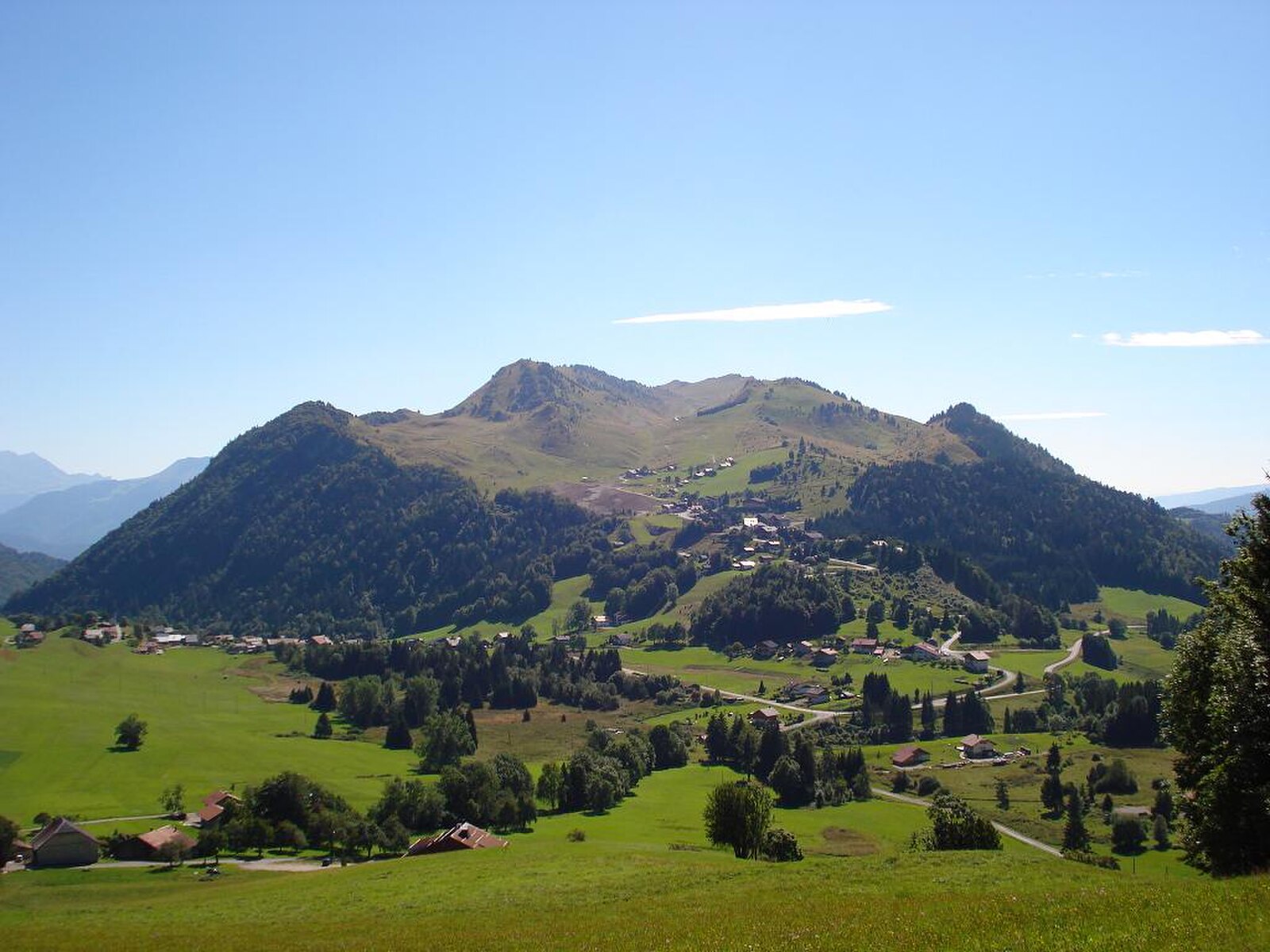 Hirmentaz — Alpine village in France