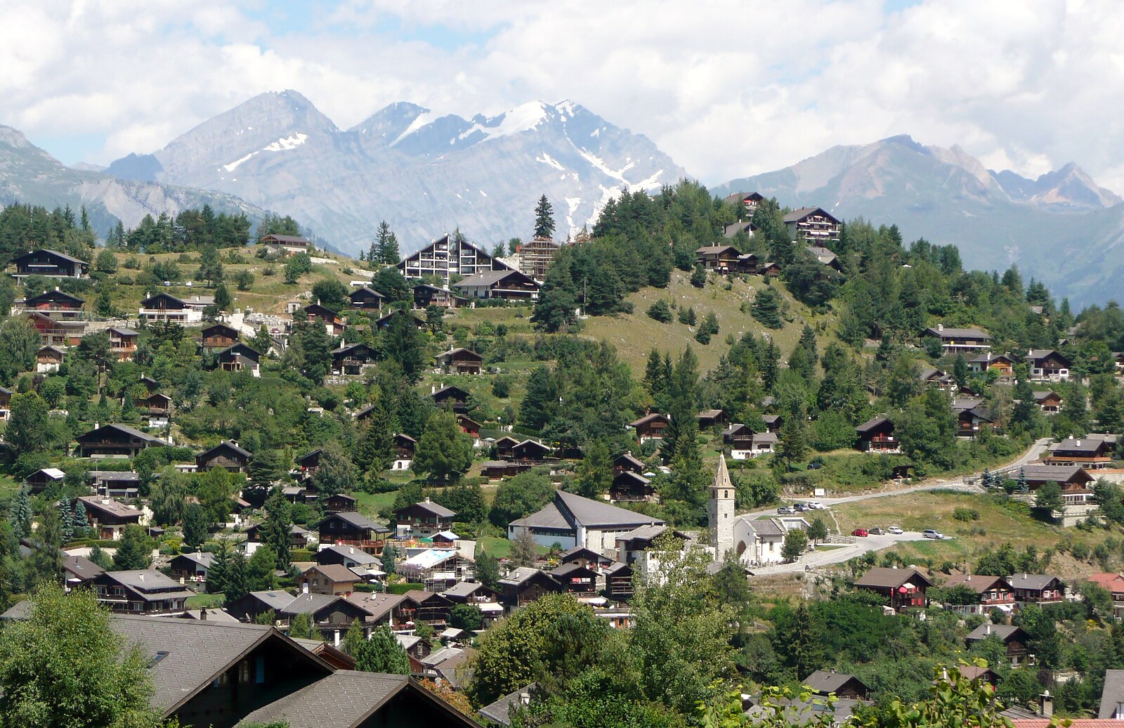 Vercorin ski area