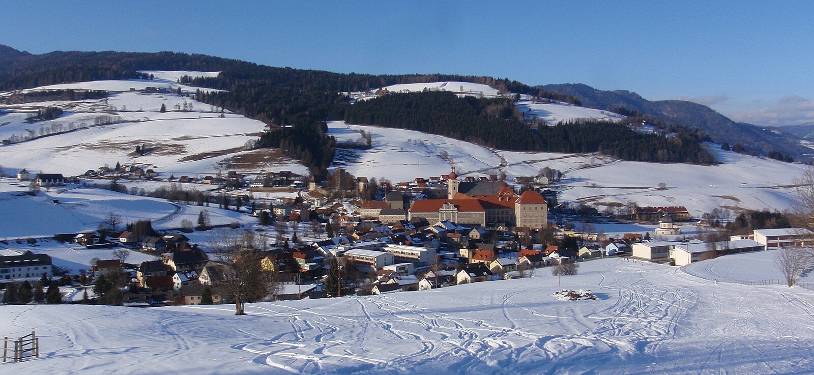 Grebenzen – St. Lambrecht — Alpine village in Austria