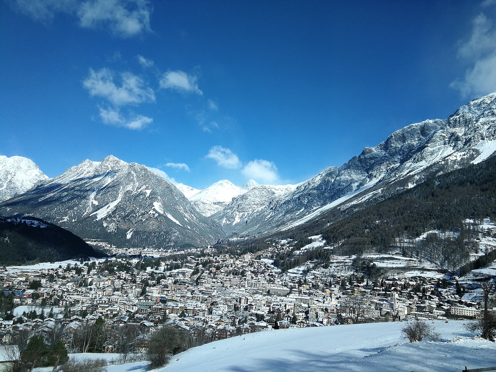 Bormio — Alpine village in Italy