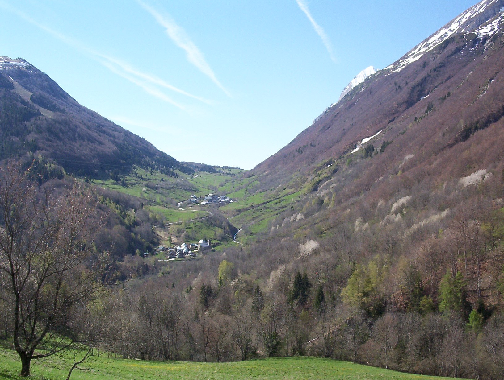 Col d'Ornon, mountain village in France