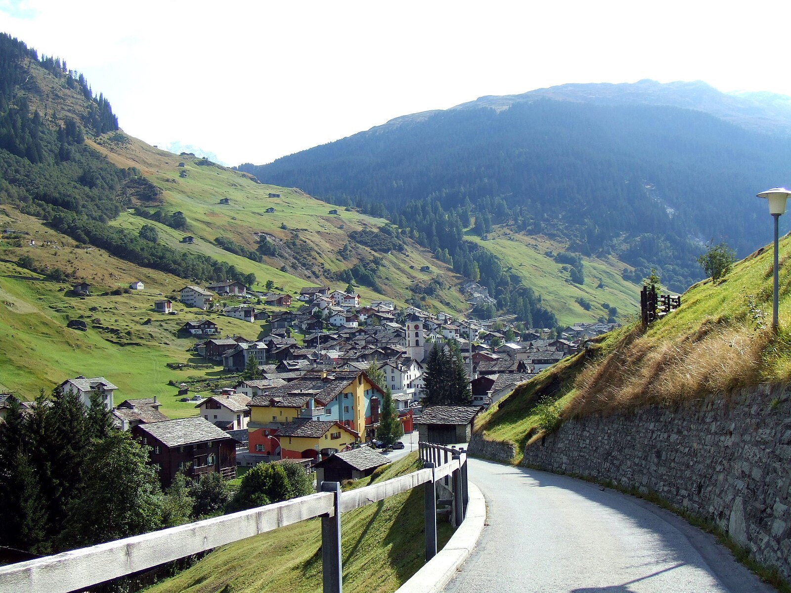 Vals — Alpine village in Switzerland