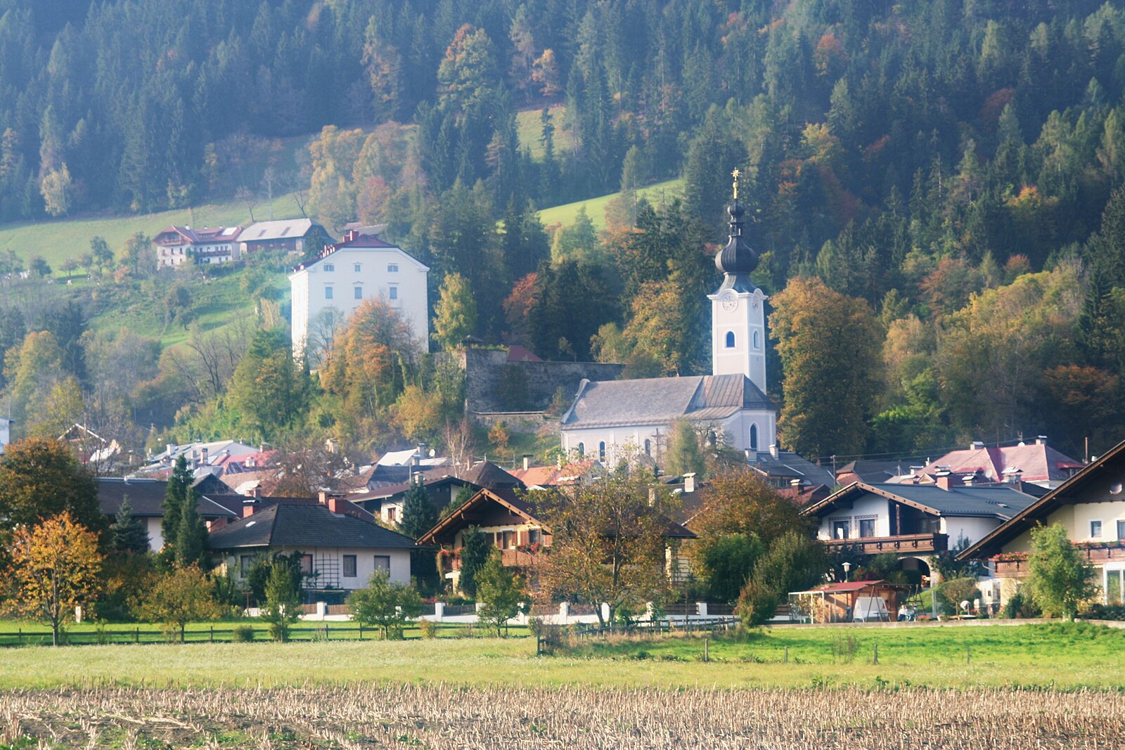 Bruggen (Greifenburg) — Alpine village in Austria