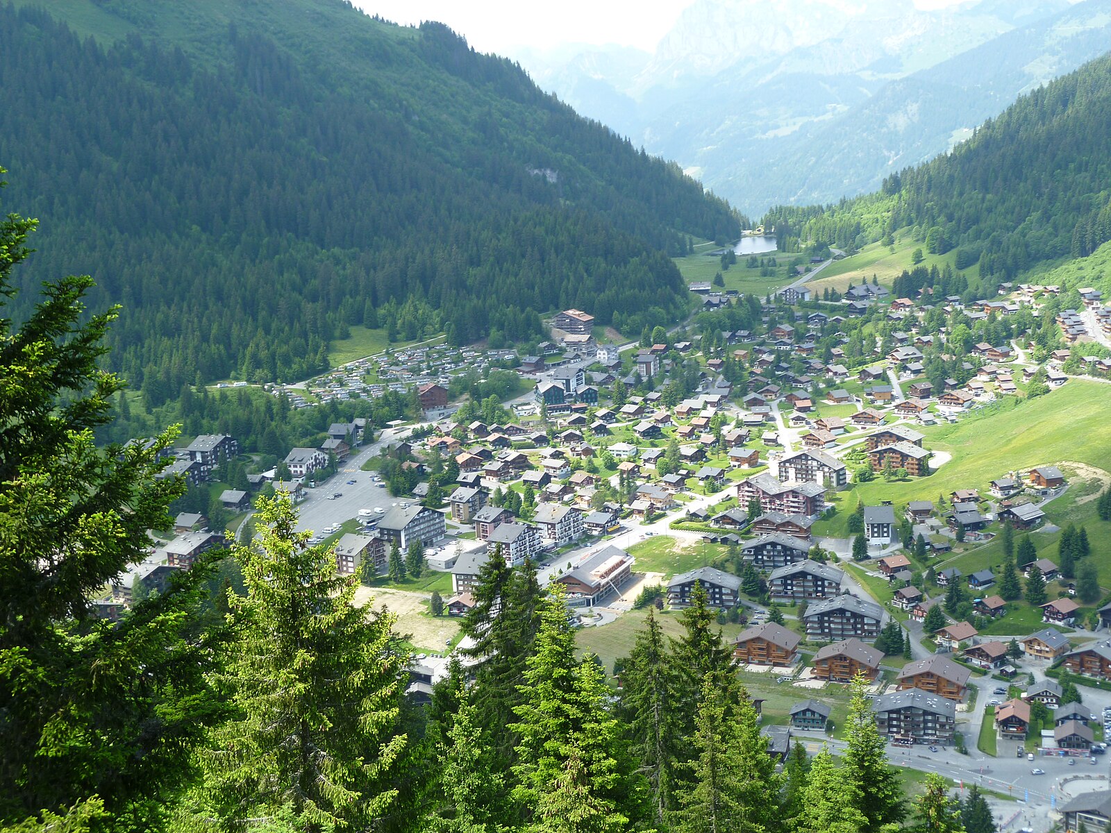 Morgins — Alpine village in Switzerland