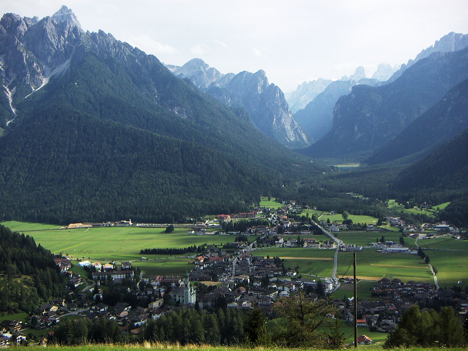 Rienz – Toblach (Dobbiaco) — Alpine village in Italy