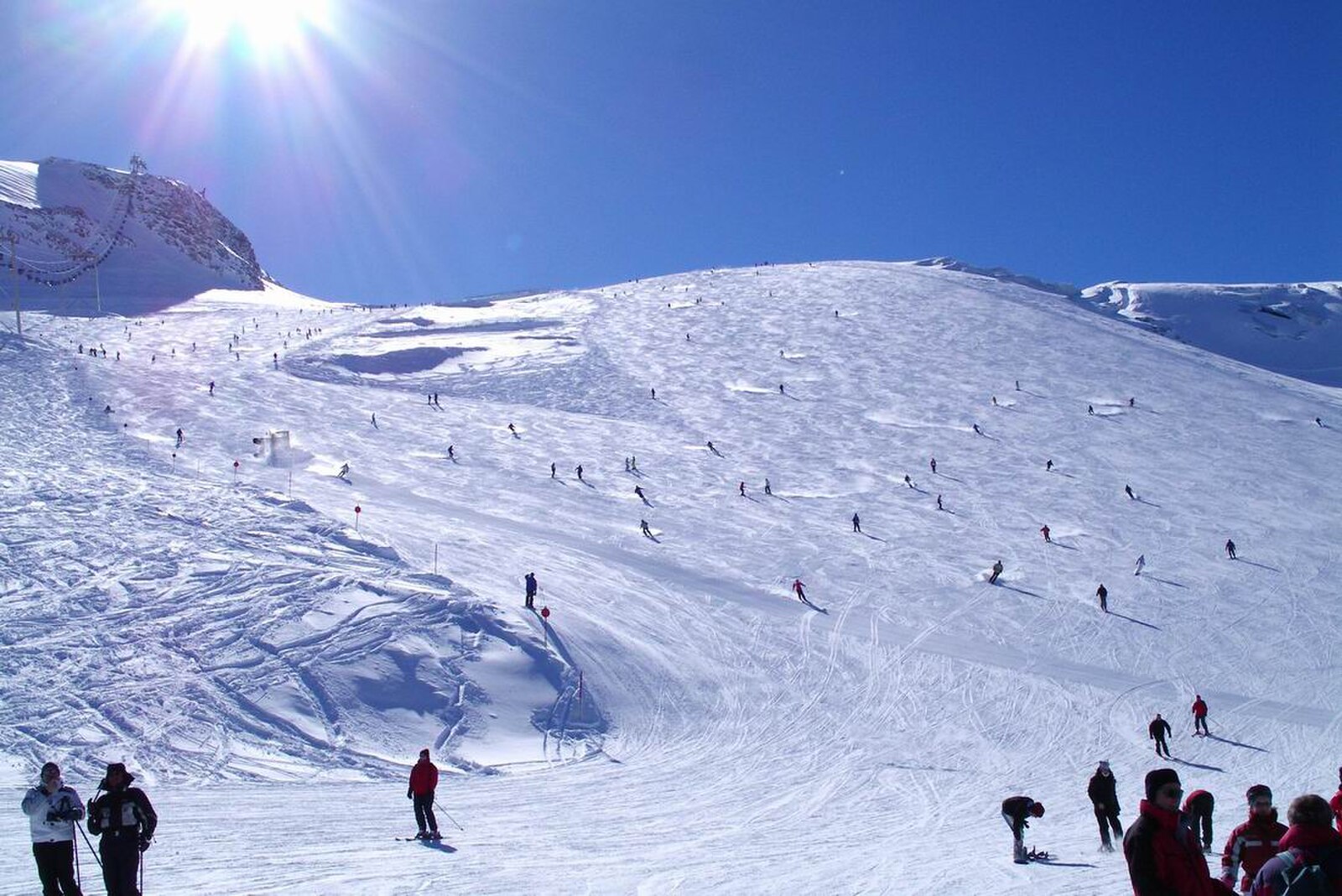 Hintertux Glacier (Hintertuxer Gletscher) — Alpine village in Austria