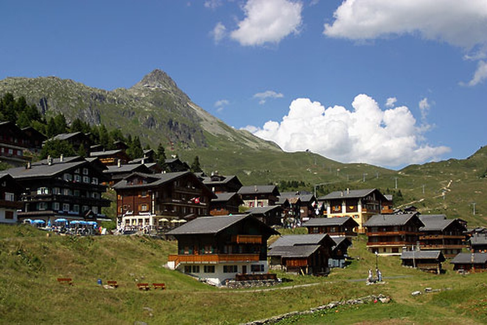 Bettmeralp — Alpine village in Switzerland