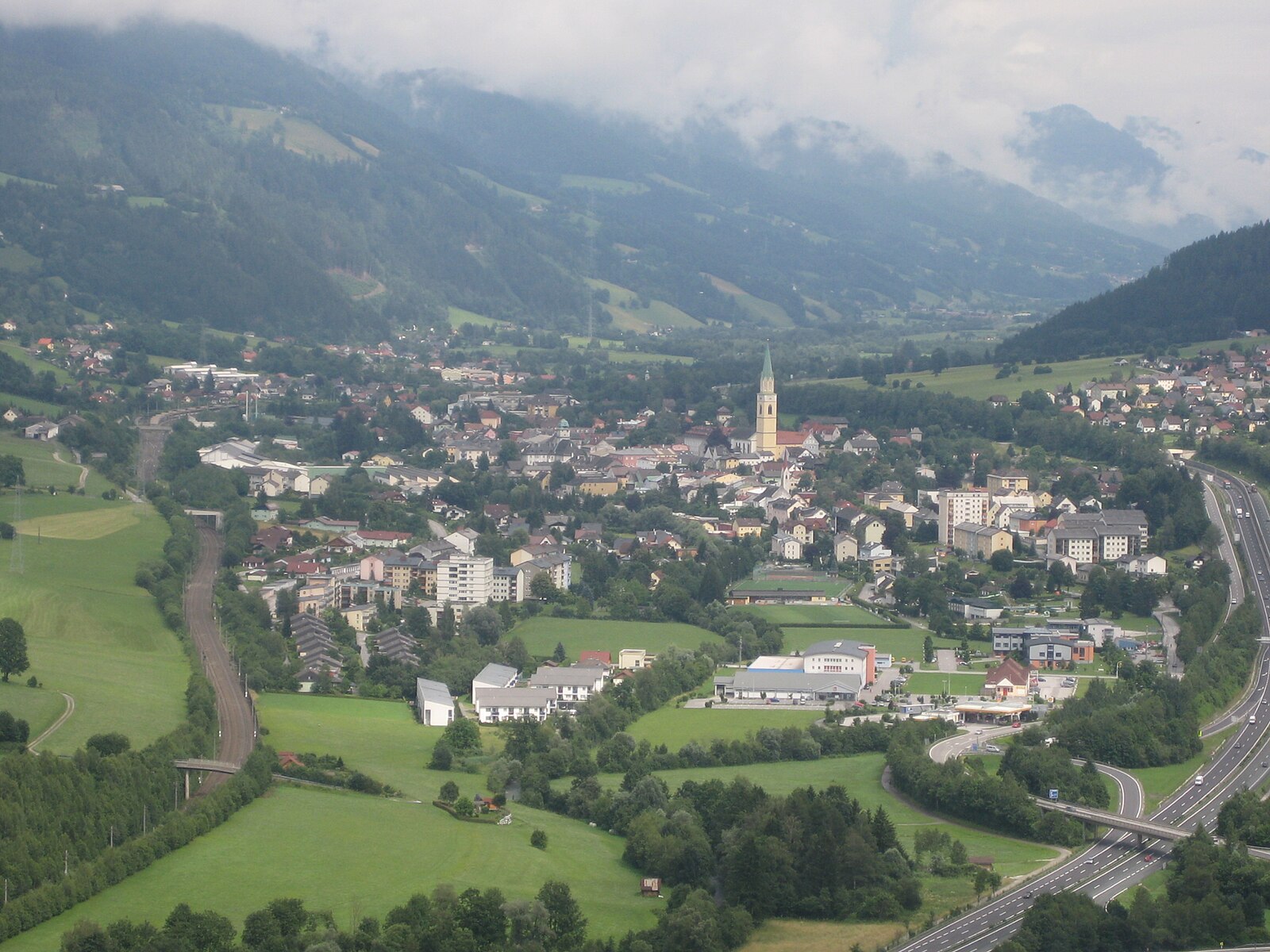 Rottenmann — Alpine village in Austria