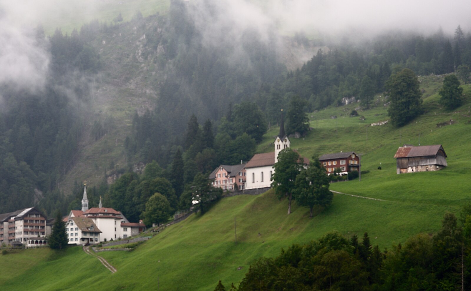 Wirzweli – Dallenwil — Alpine village in Switzerland