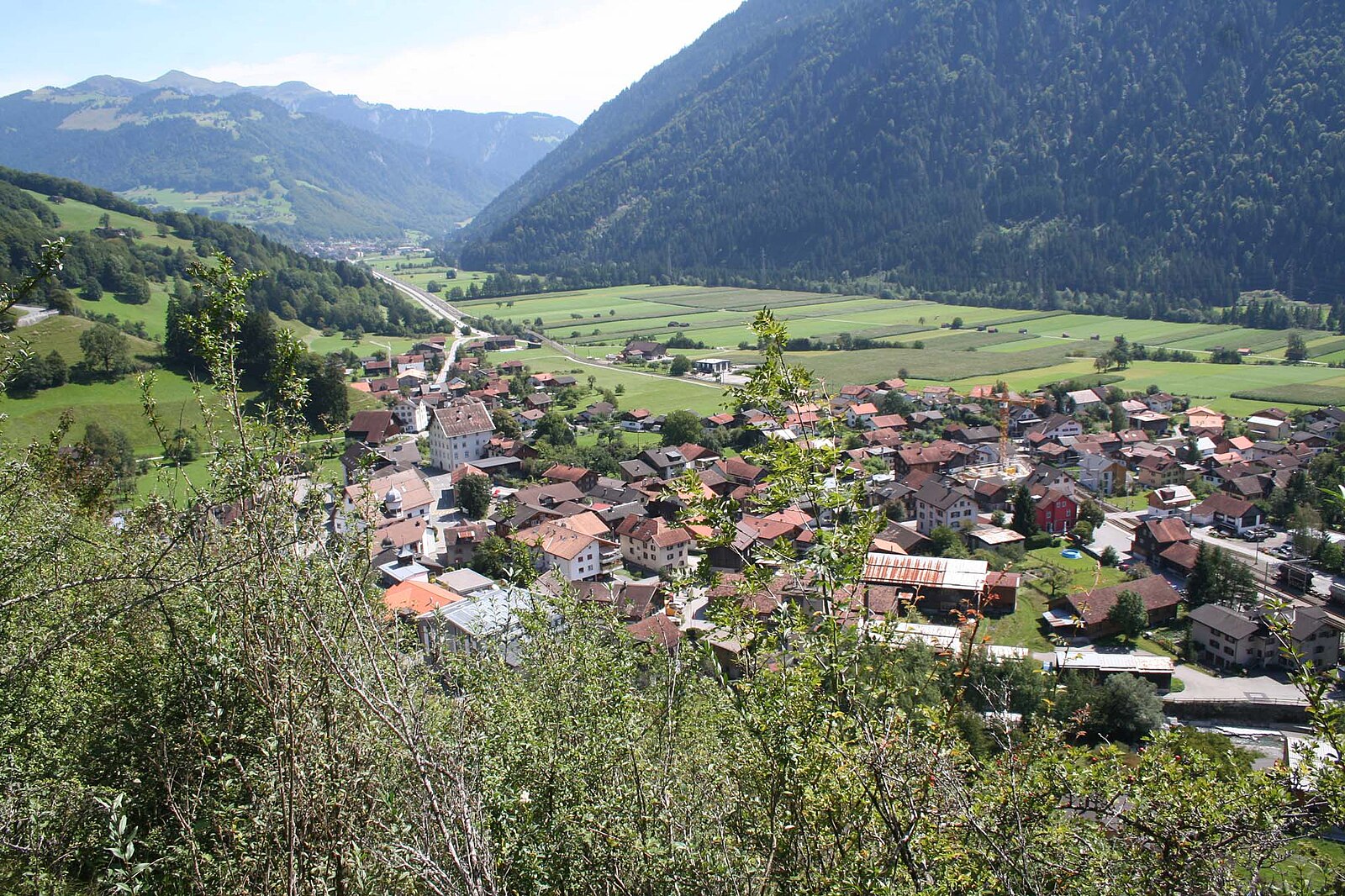 Fanas — Alpine village in Switzerland