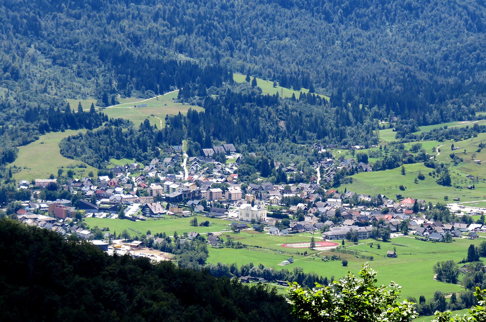 Bohinjska Bistrica — Alpine village in Slovenia