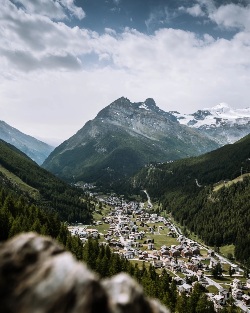Saas-Almagell — Alpine village in Switzerland