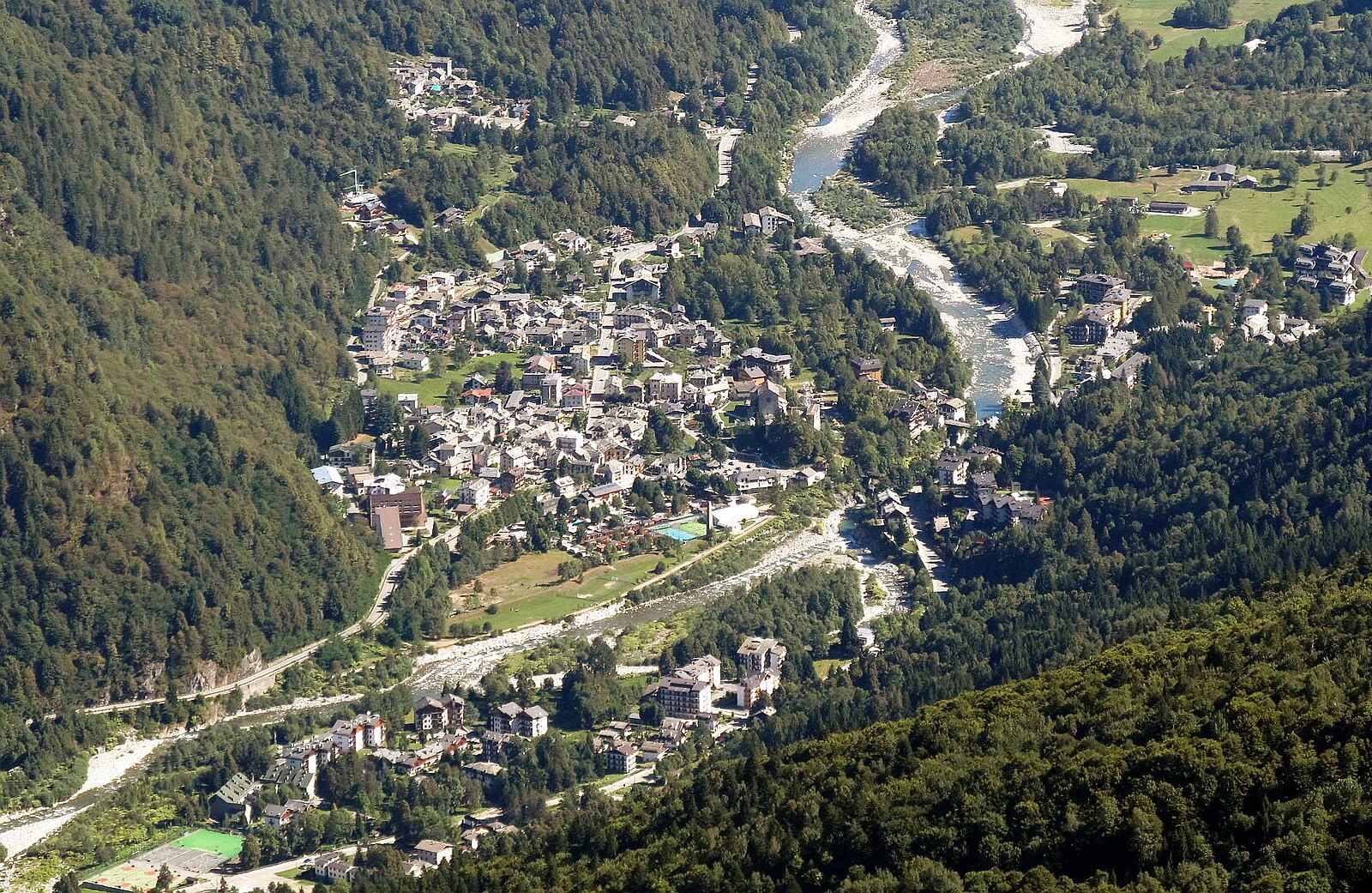 Scopello — Alpine village in Italy