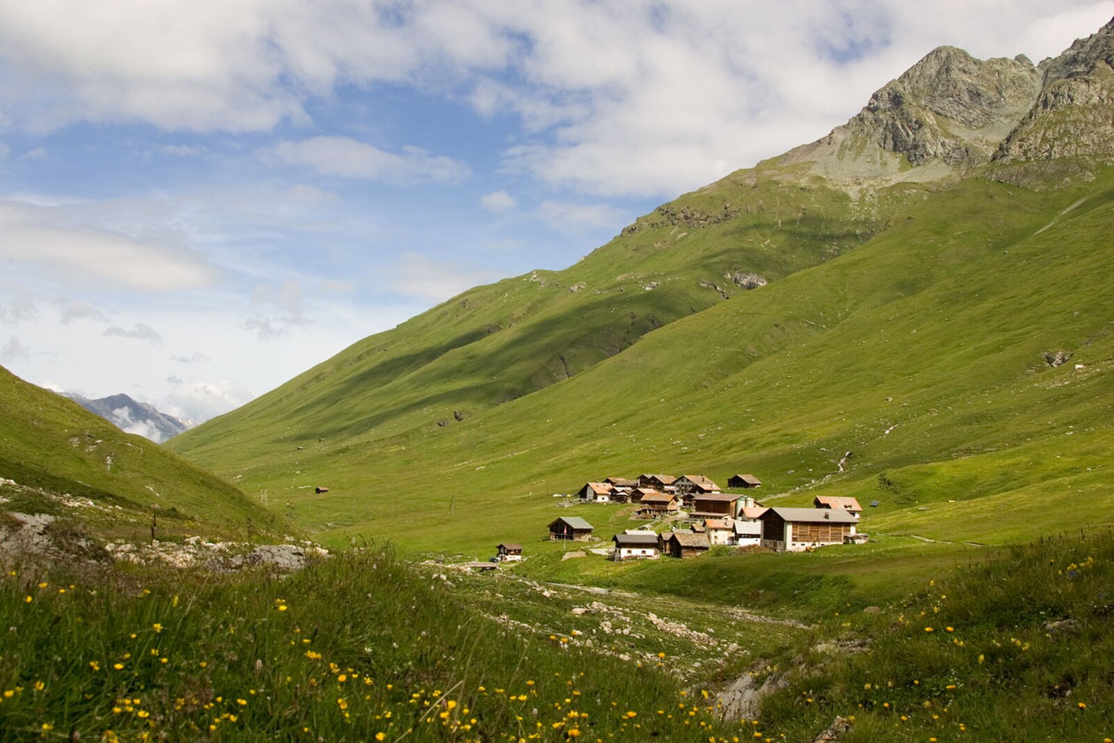 Avers — Alpine village in Switzerland