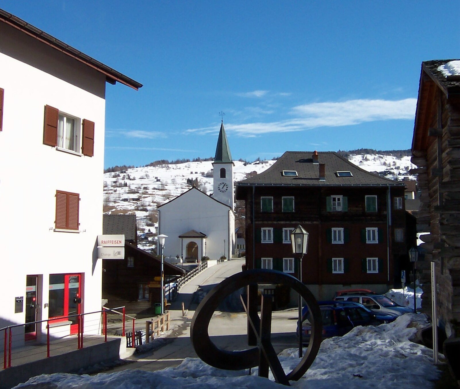 Unterbäch — Alpine village in Switzerland