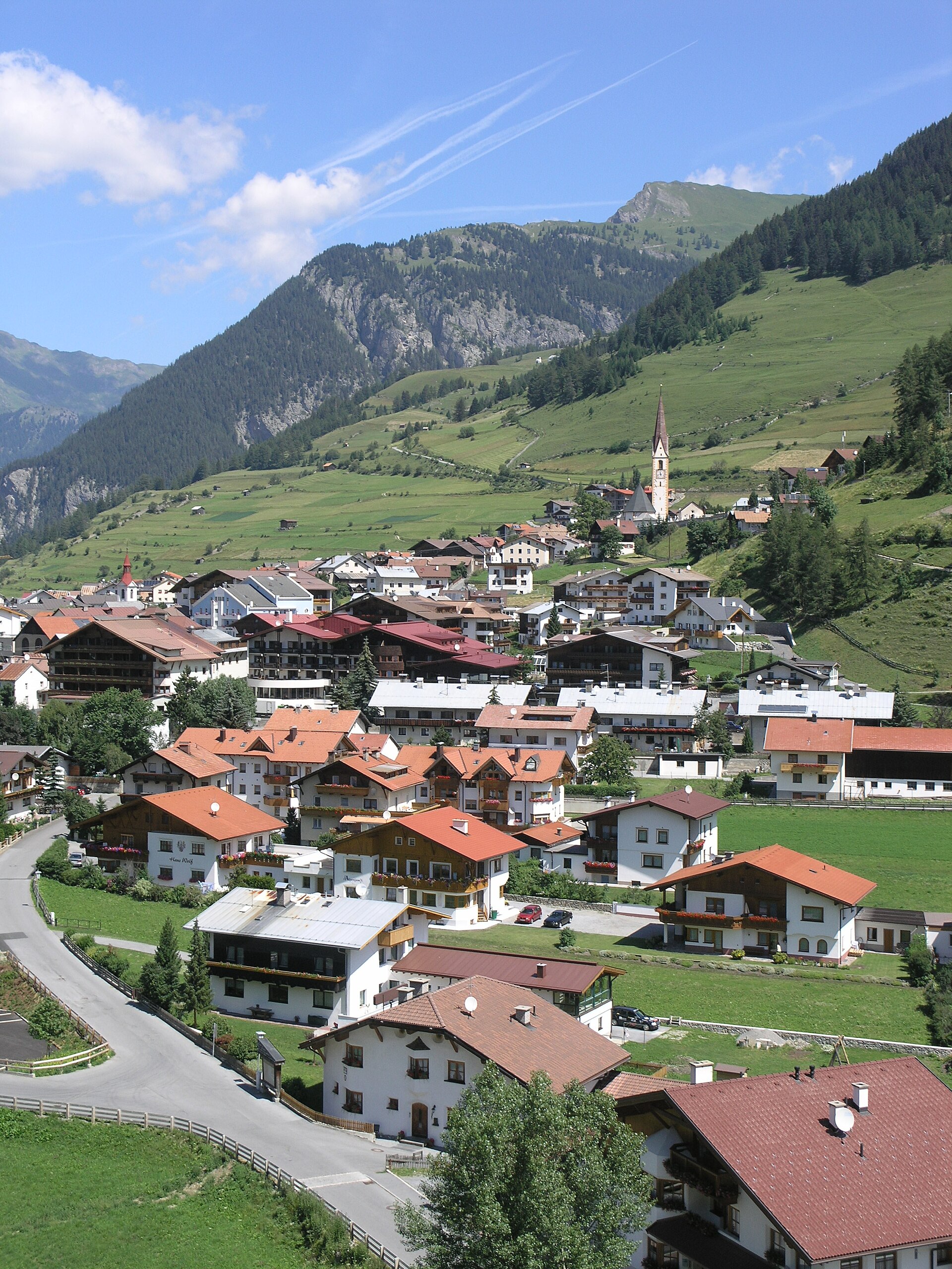 Nauders — Alpine village in Austria