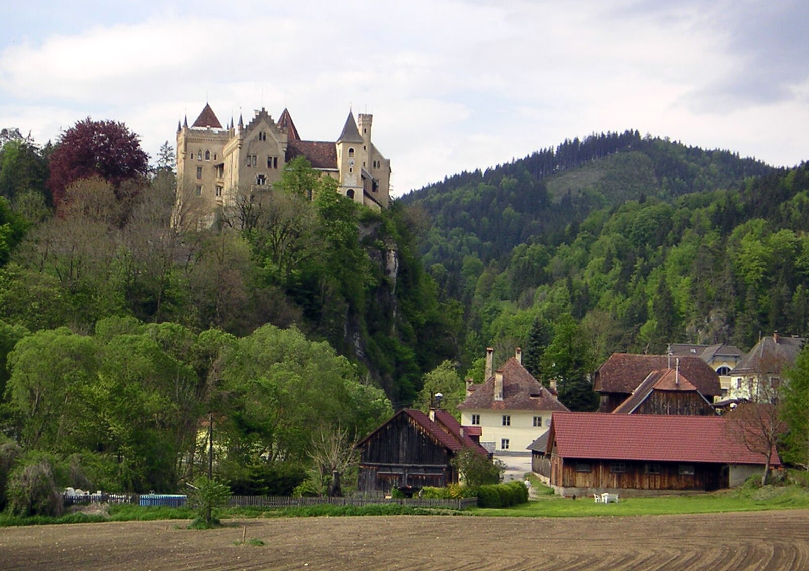 Saualpe – Eberstein — Alpine village in Austria