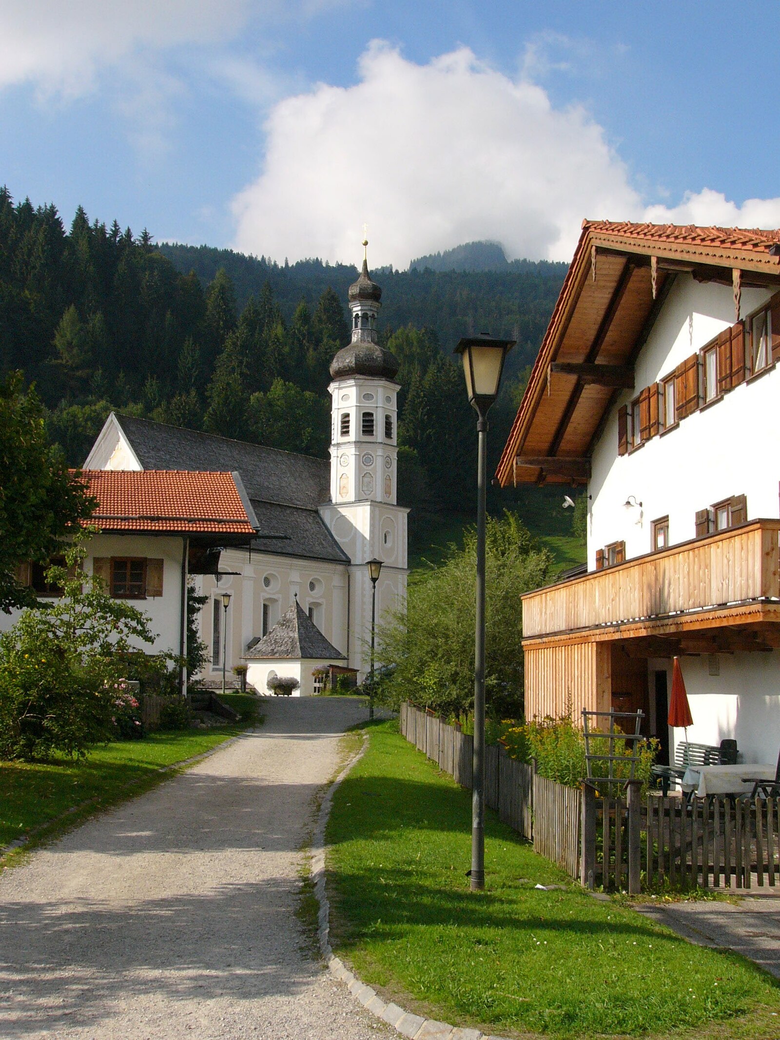Sachrang — Alpine village in Germany