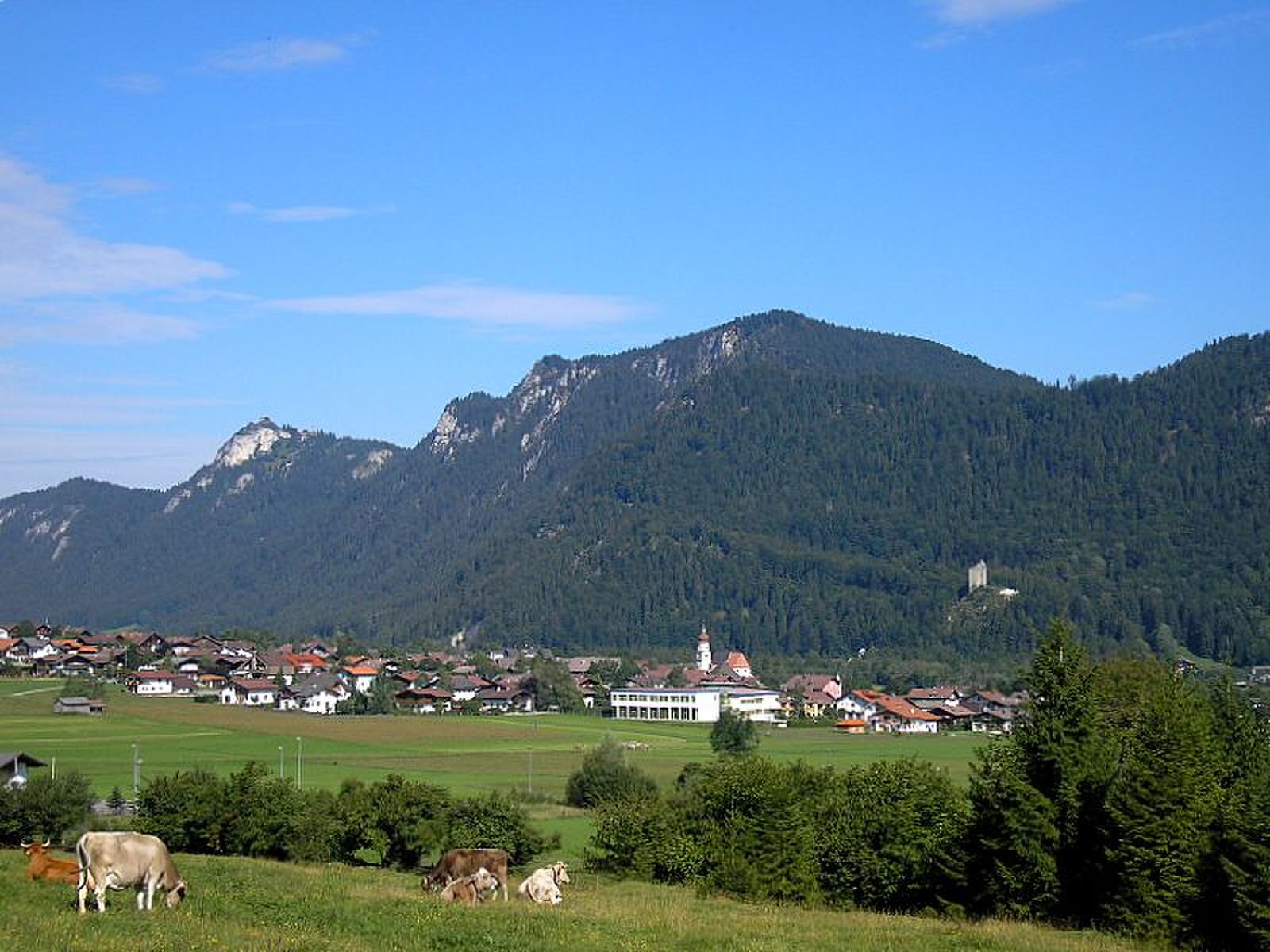 Vils — Alpine village in Austria