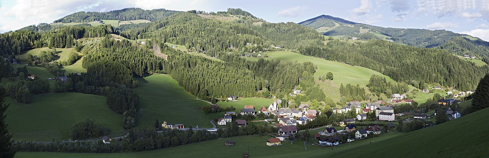 Kleinlobming — Alpine village in Austria