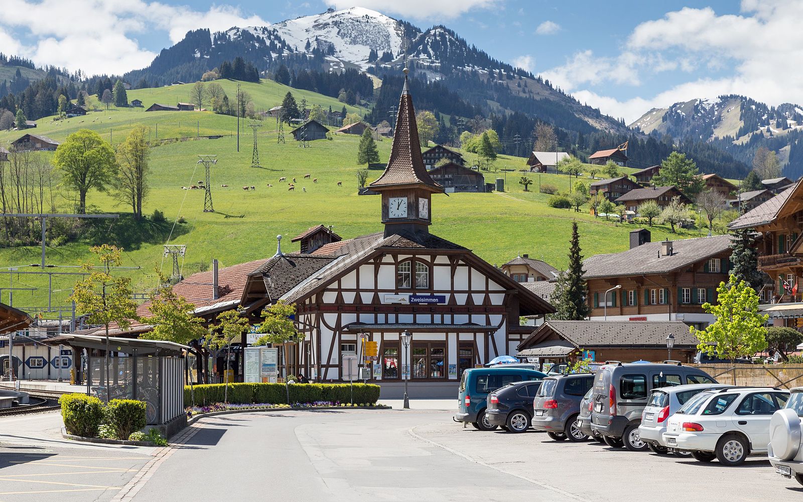 Zweisimmen — Alpine village in Switzerland