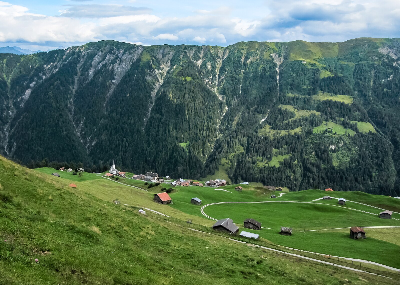 Tenna — Alpine village in Switzerland