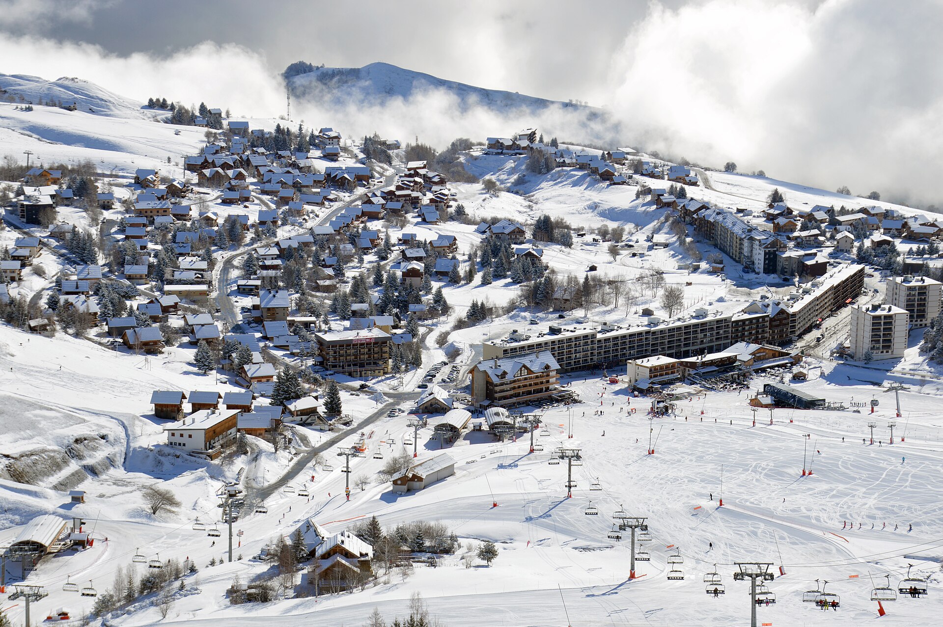 ​La Toussuire — Alpine village in France