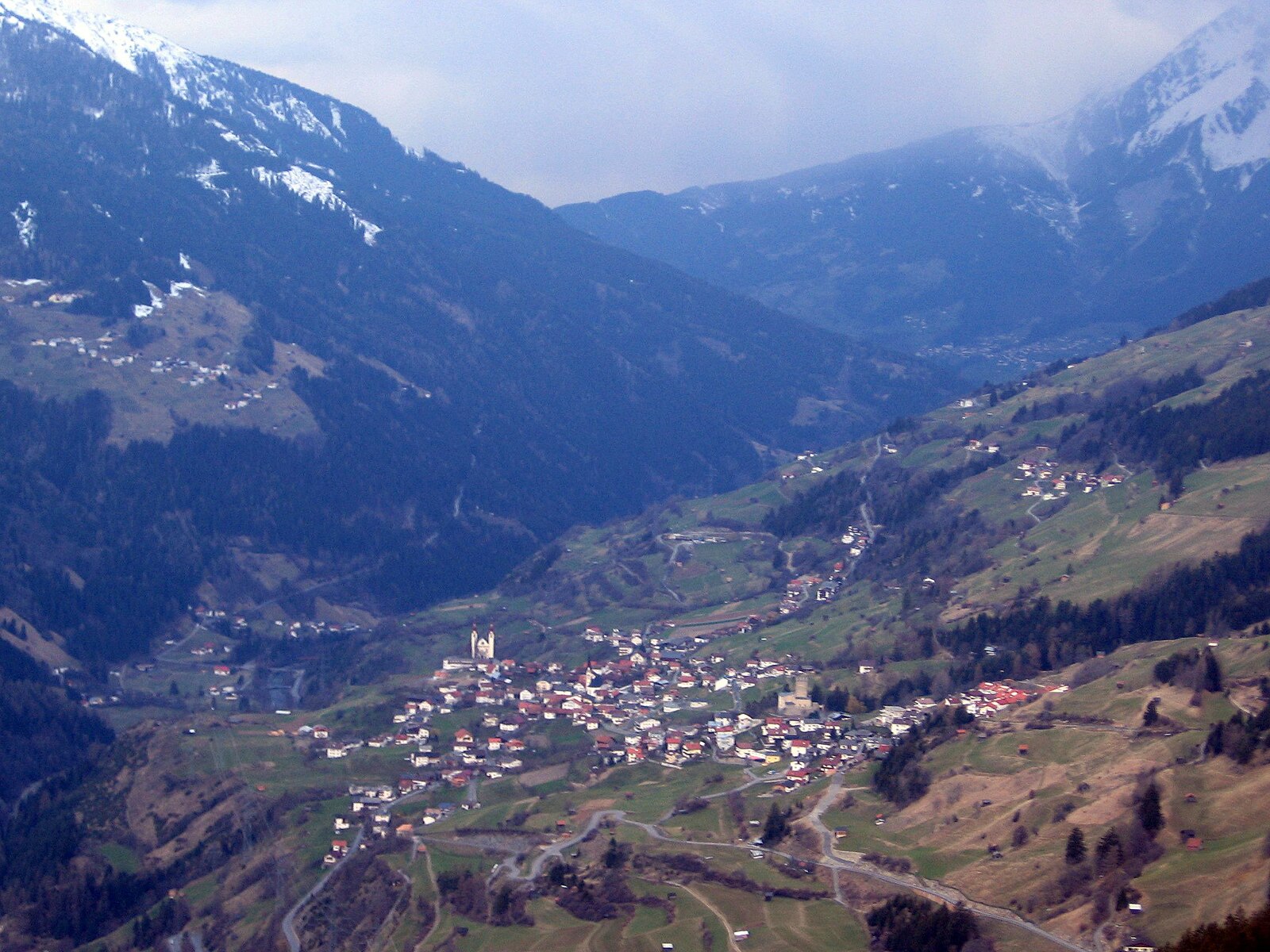 Fliess — Alpine village in Austria