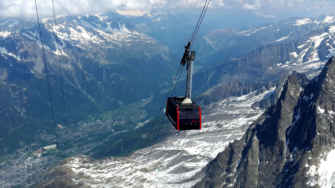 Chamonix Valley ski area