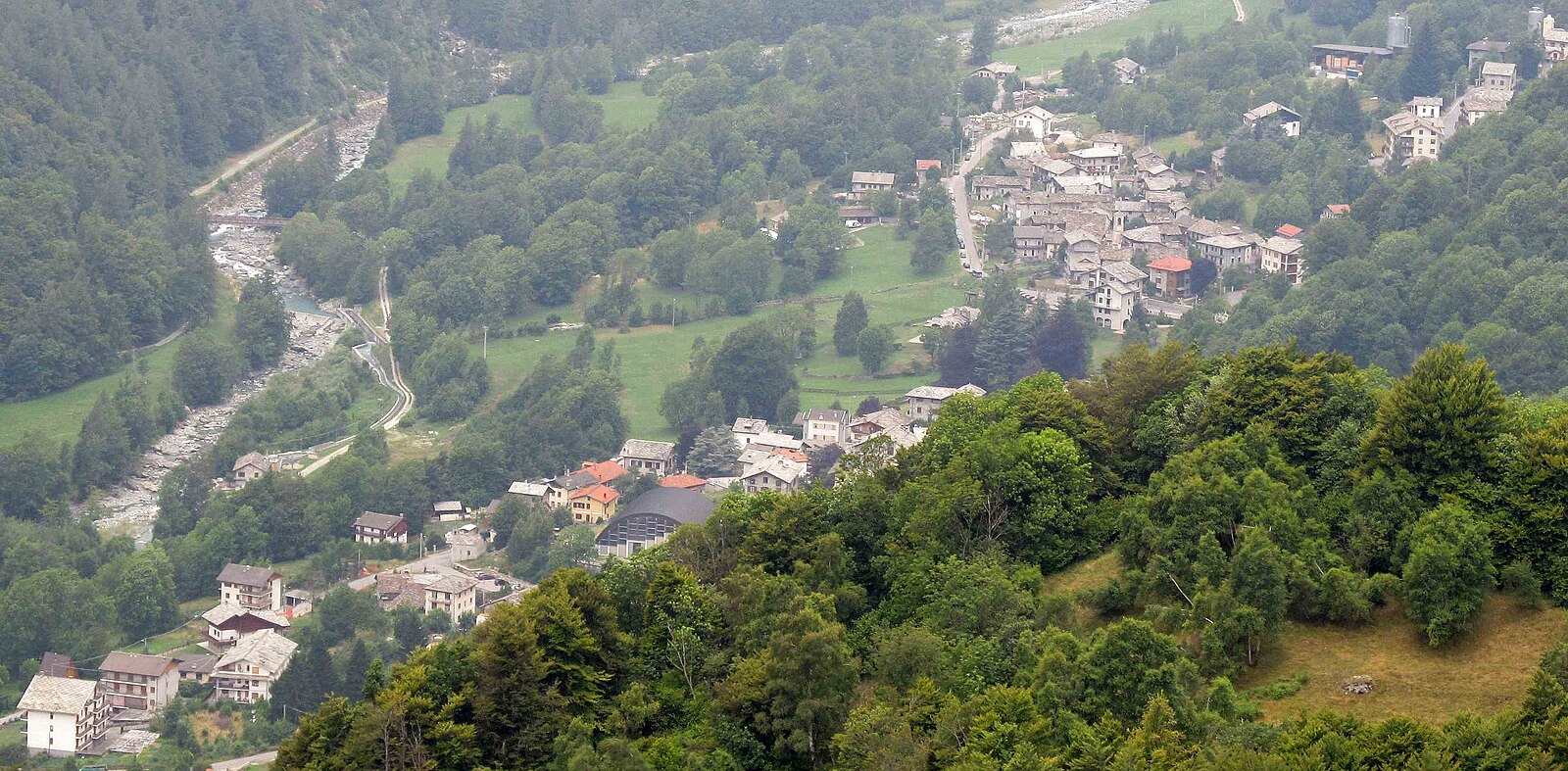 Ala di Stura — Alpine village in Italy