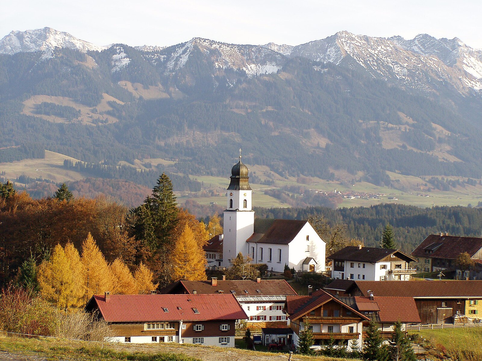 Ofterschwang — Alpine village in Germany