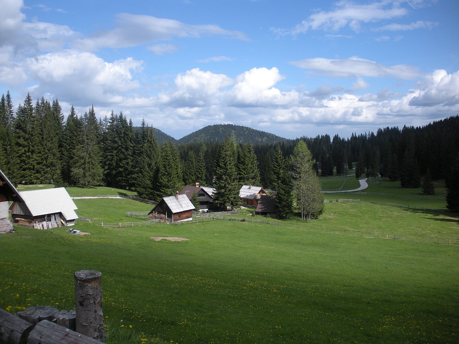 Pokljuka – Goreljek — Alpine village in Slovenia