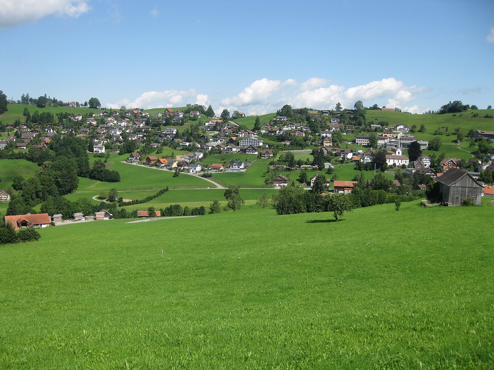 Oberhelfenschwil — Alpine village in Switzerland