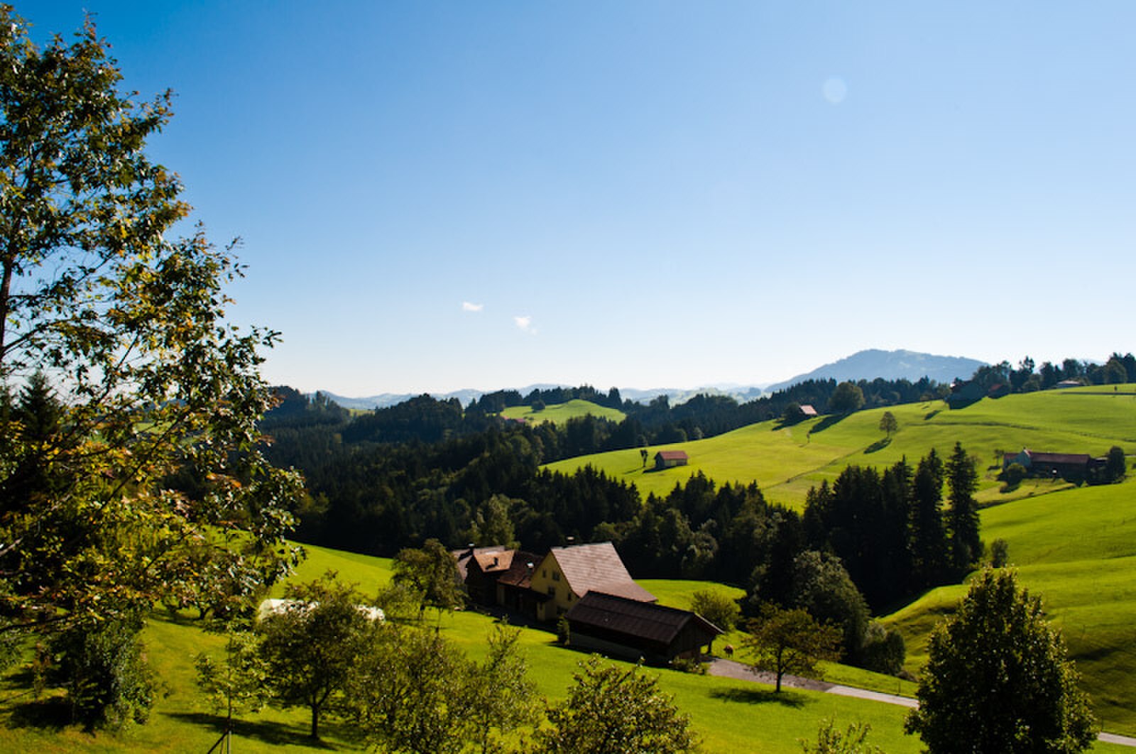 Schwellbrunn — Alpine village in Switzerland