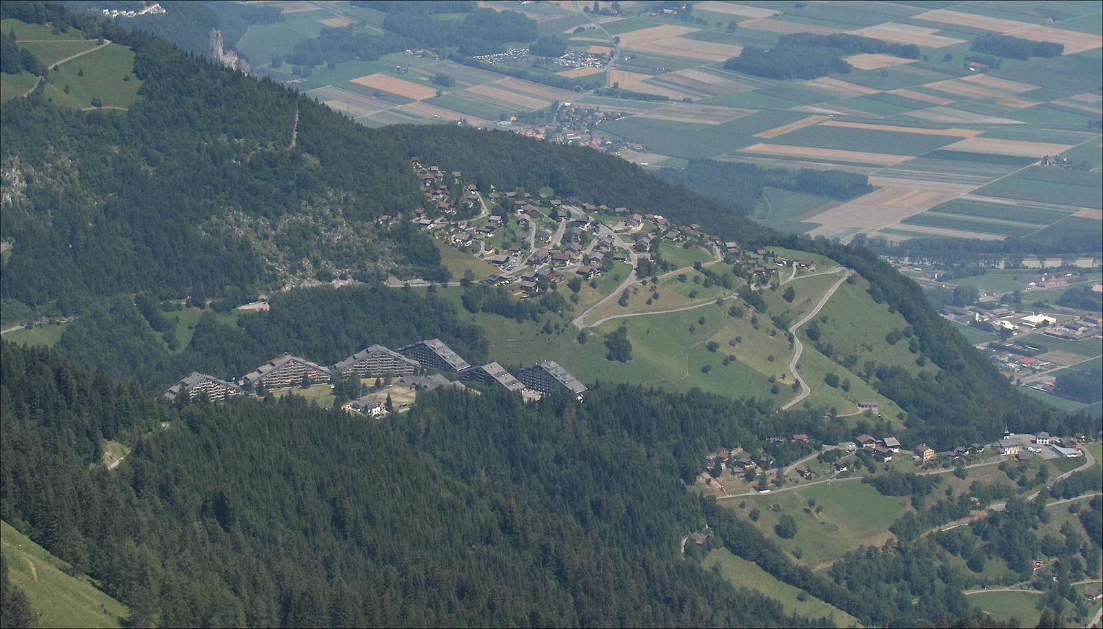 Torgon — Alpine village in Switzerland