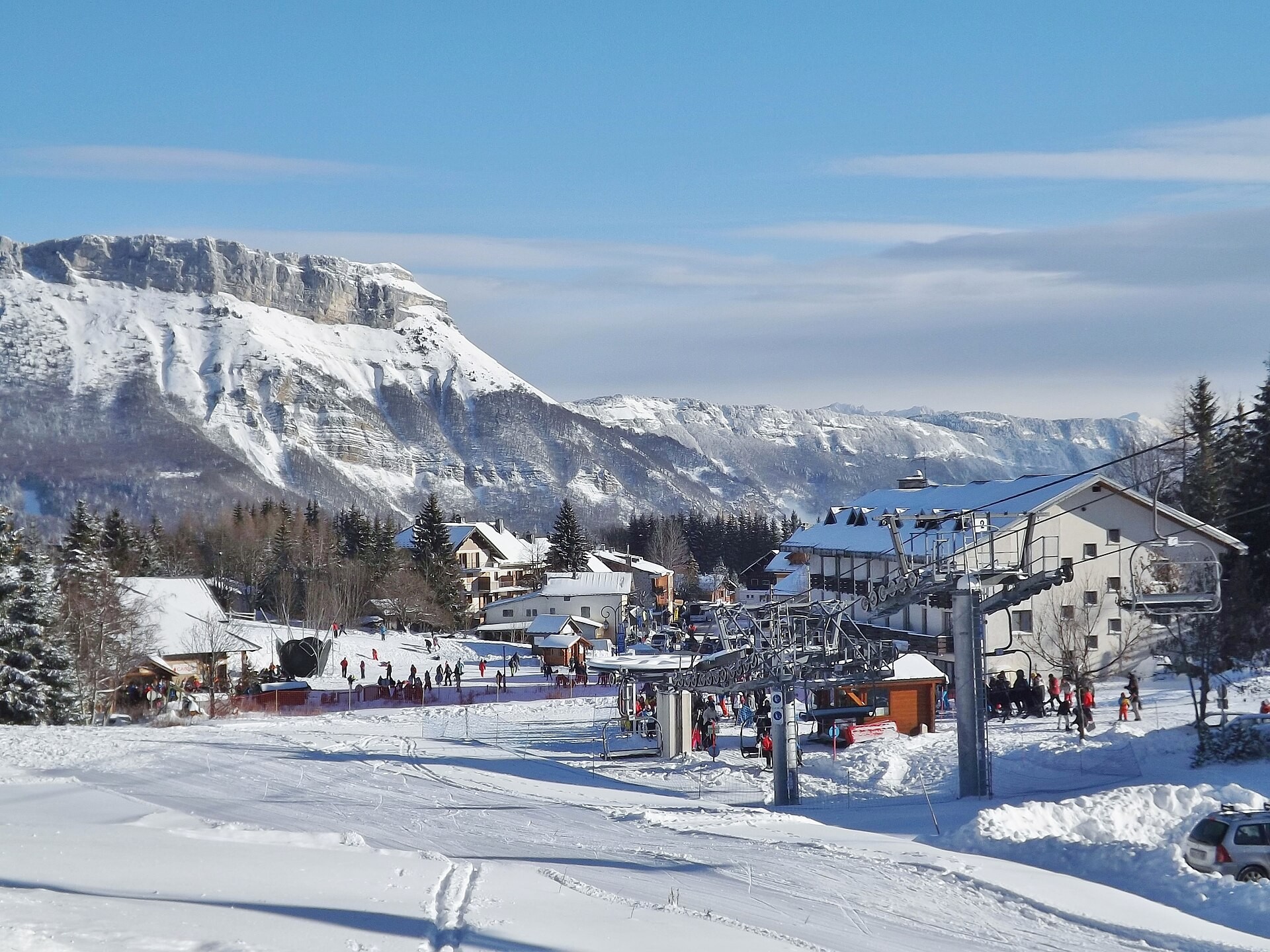 La Féclaz — Alpine village in France