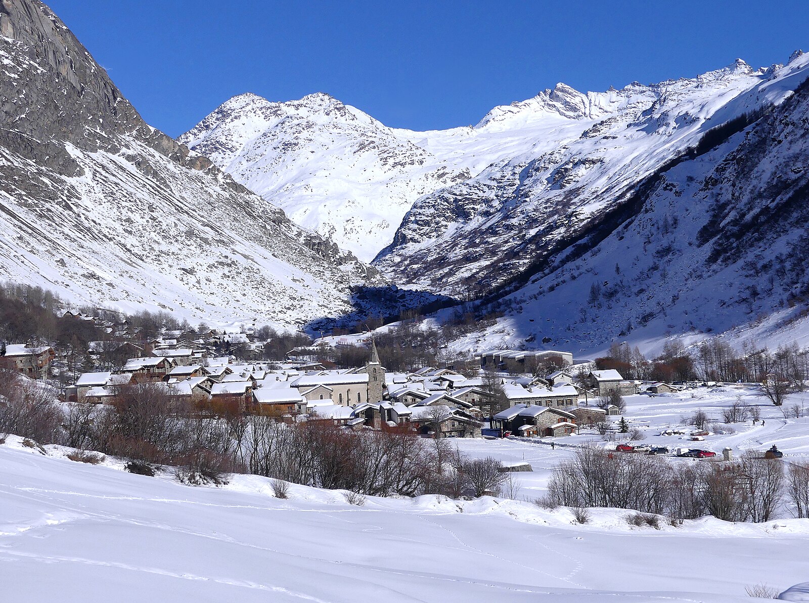 Bonneval sur Arc ski area