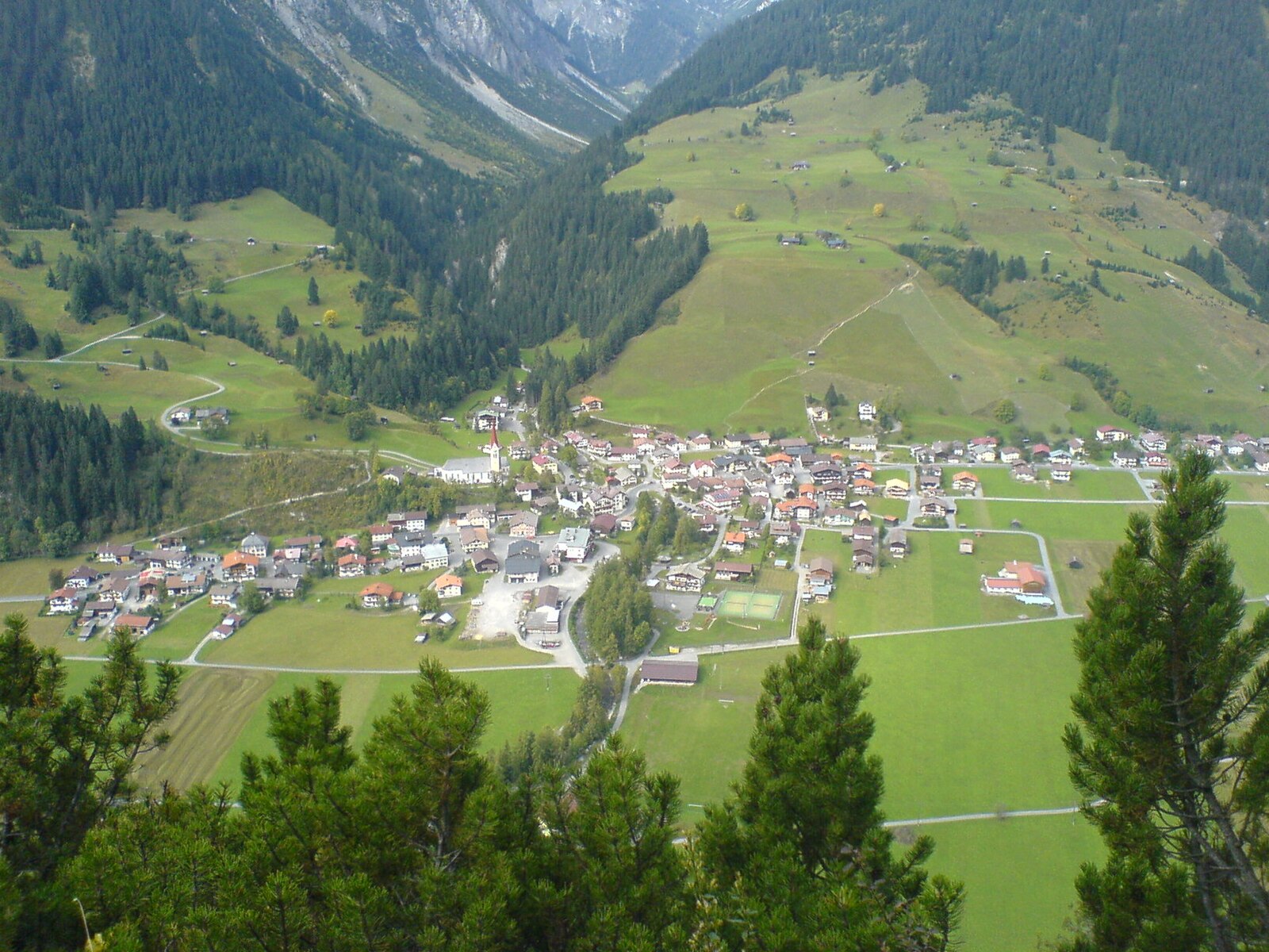 Holzgau — Alpine village in Austria