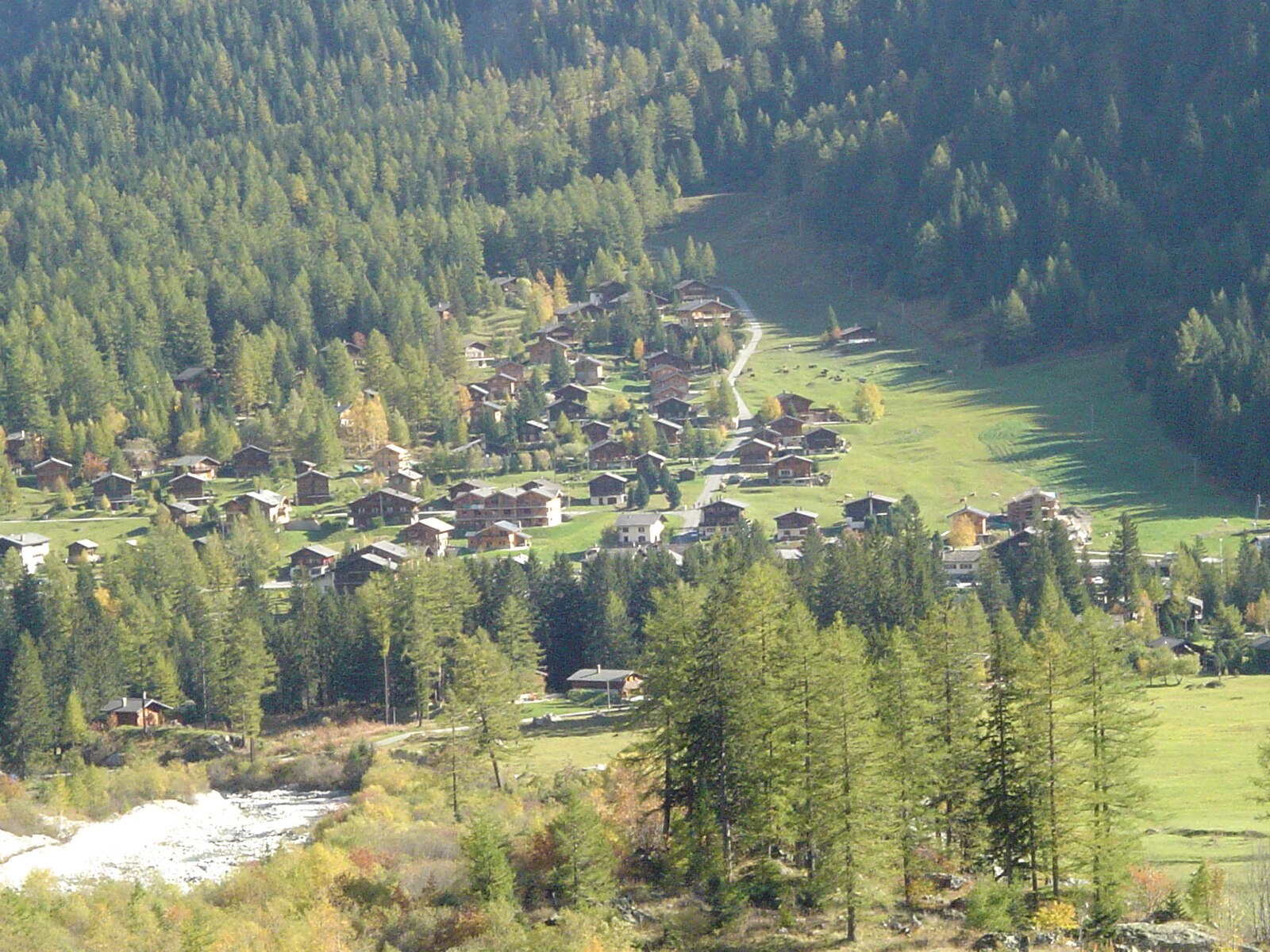 La Fouly ski area