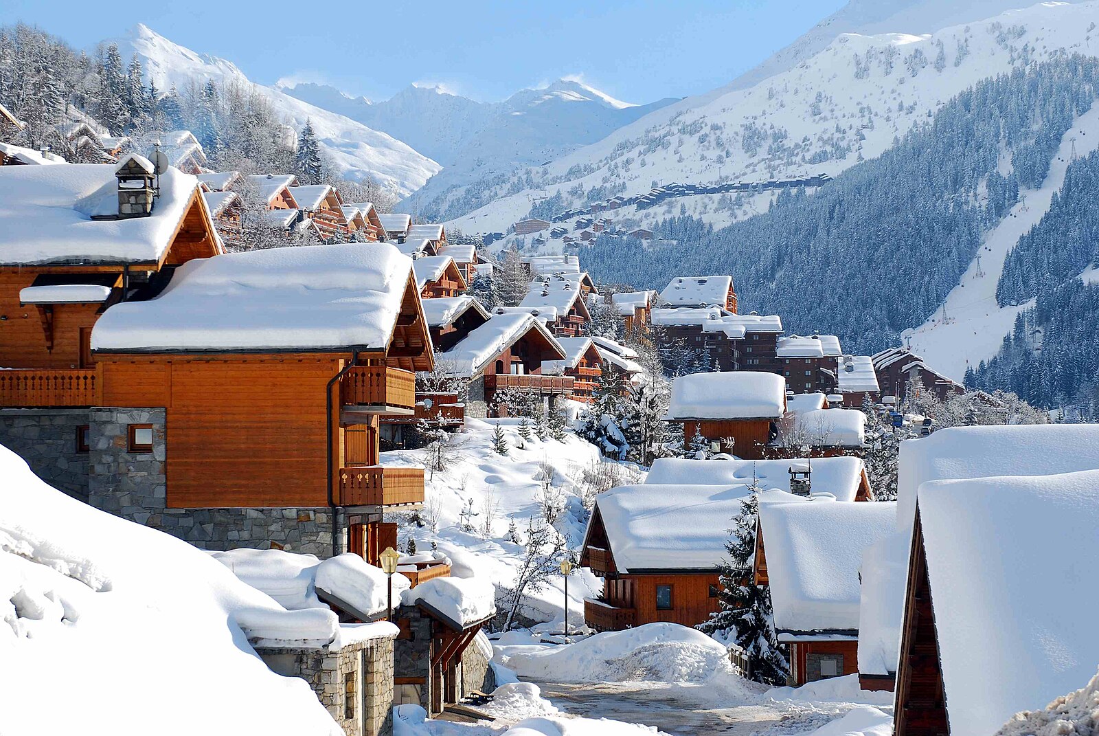 Les 3 Vallées – Val Thorens/Les Menuires/Méribel/Courchevel (Trois Vallees) ski area