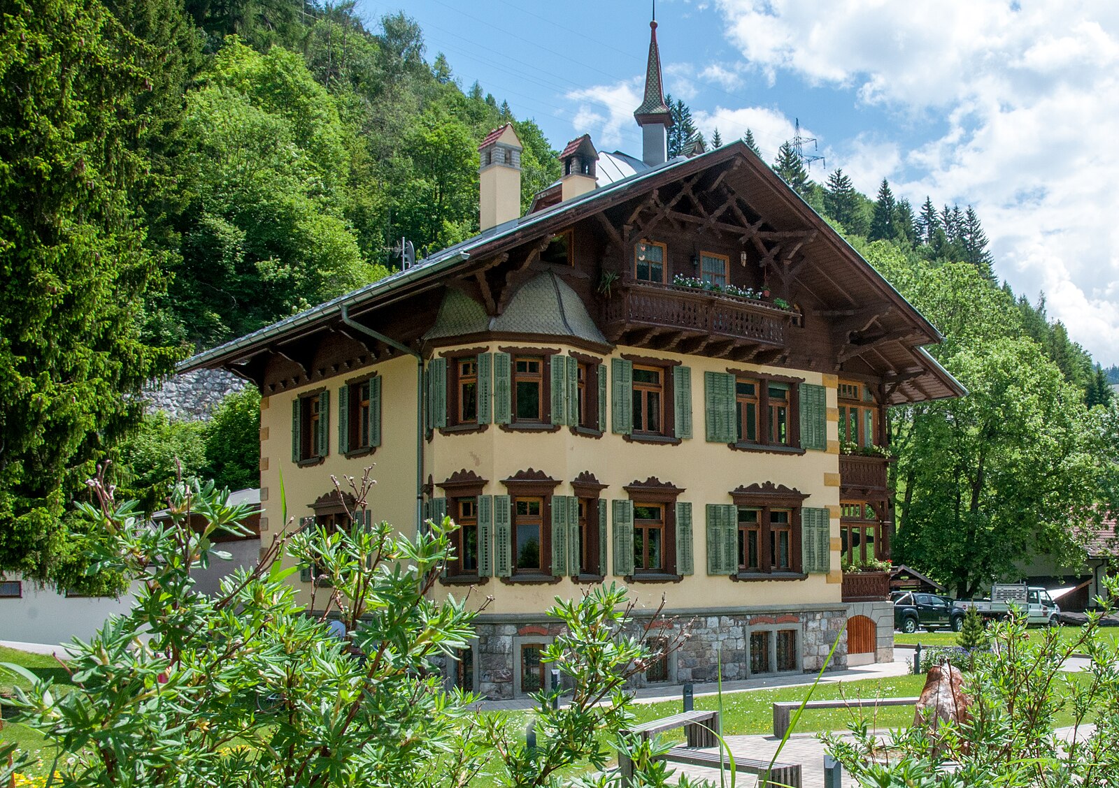 Flirsch — Alpine village in Austria
