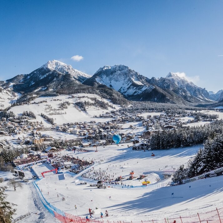 Marebbe / Enneberg — Alpine village in Italy