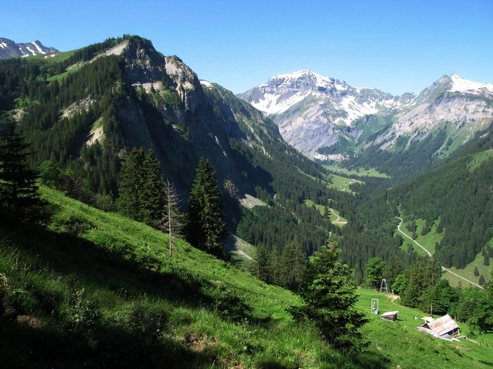 Weisstannen — Alpine village in Switzerland