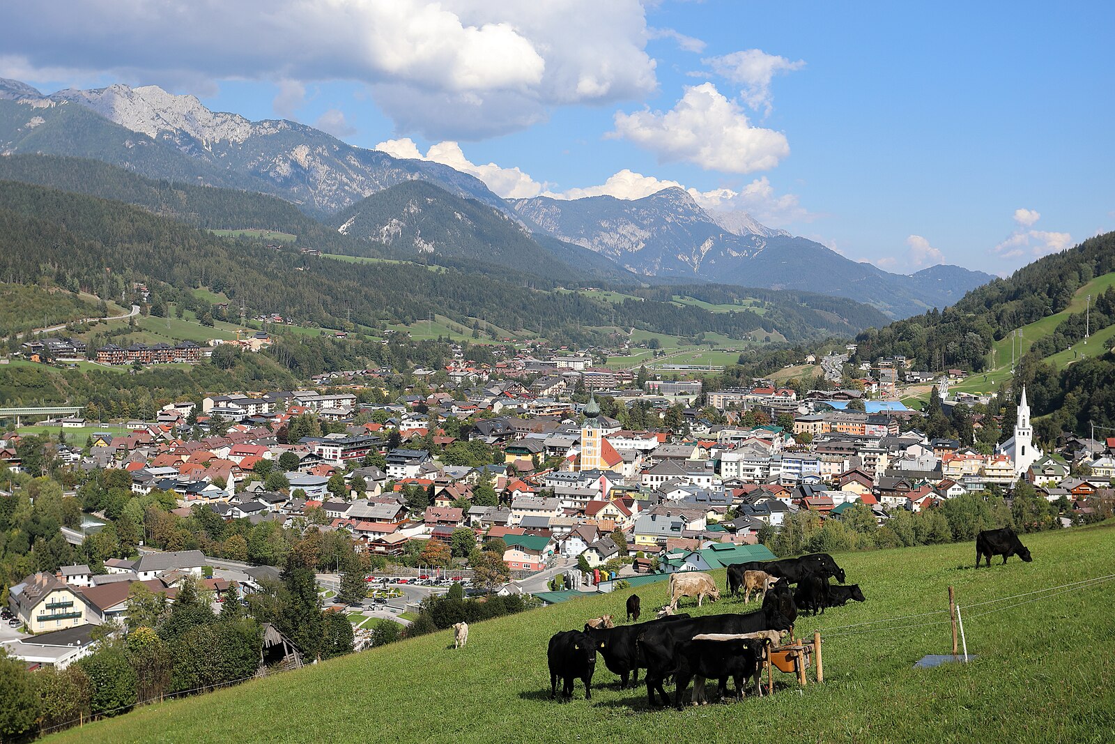 Schladming — Alpine village in Austria