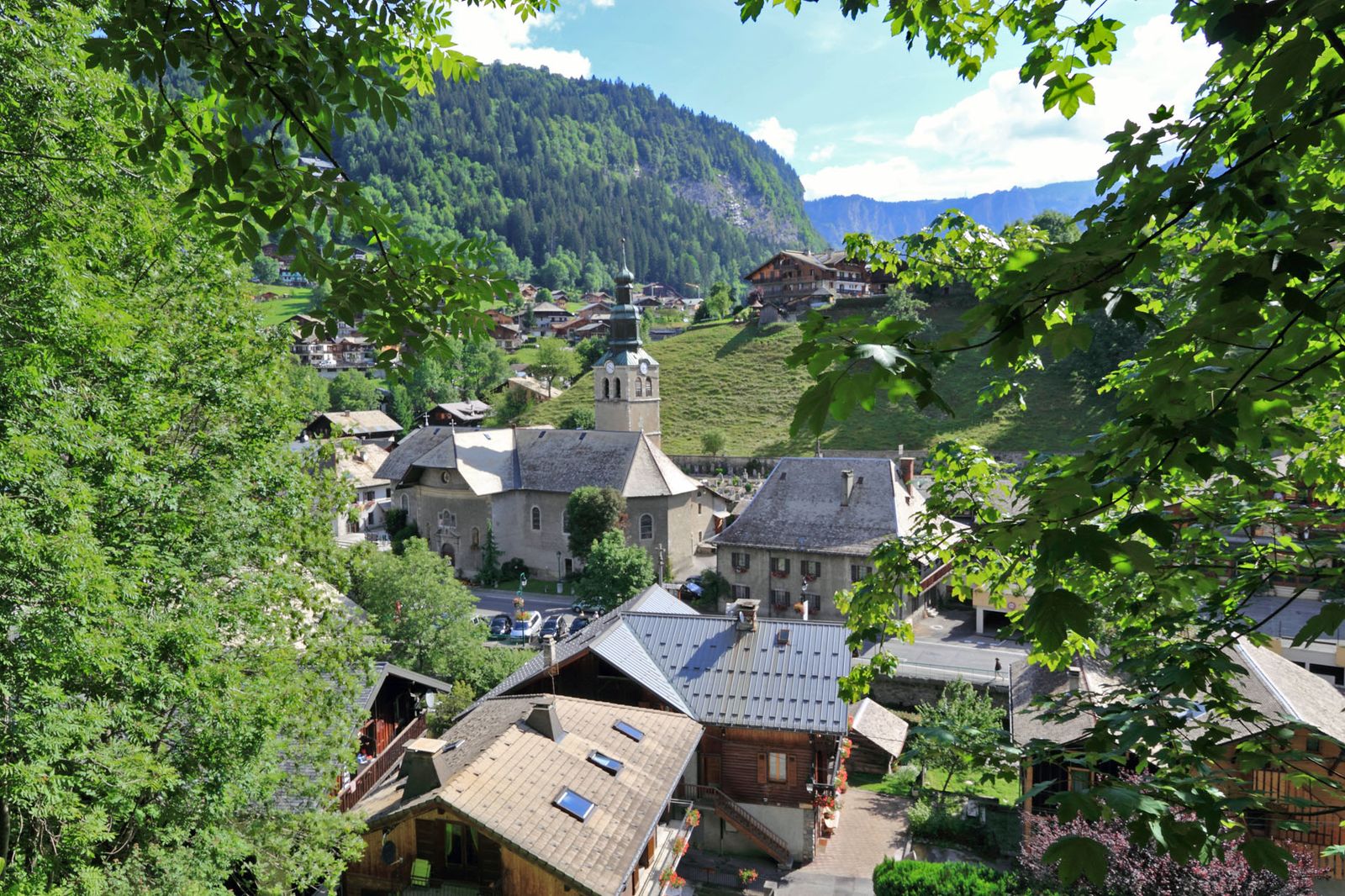 Morzine — Alpine village in France