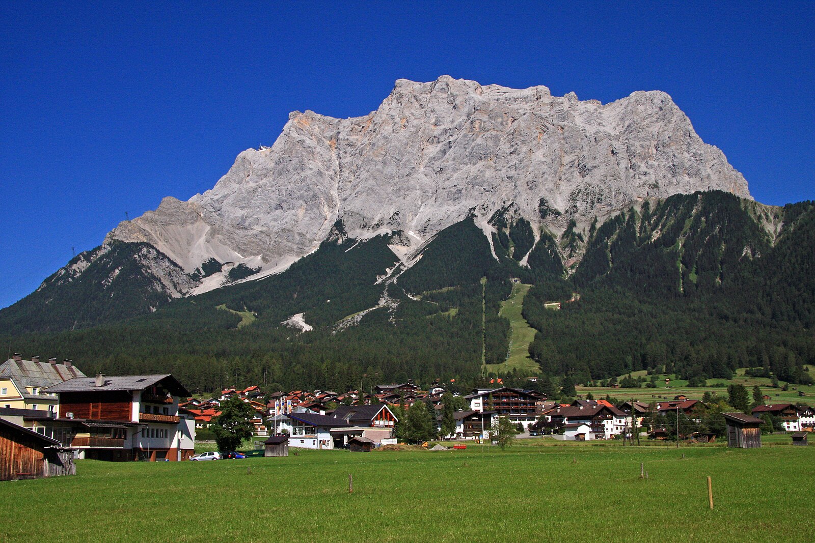 Zugspitze — Alpine village in Germany