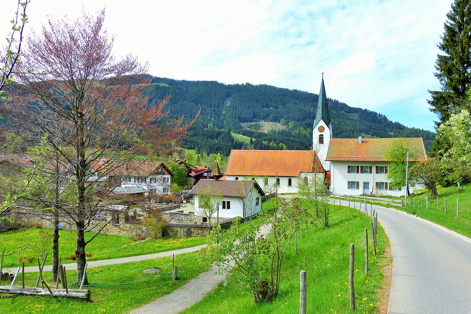 Unterjoch — Alpine village in Germany