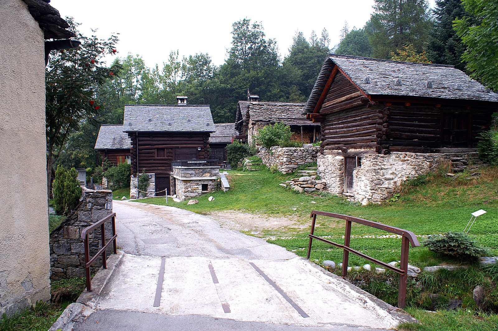 Mogno — Alpine village in Switzerland