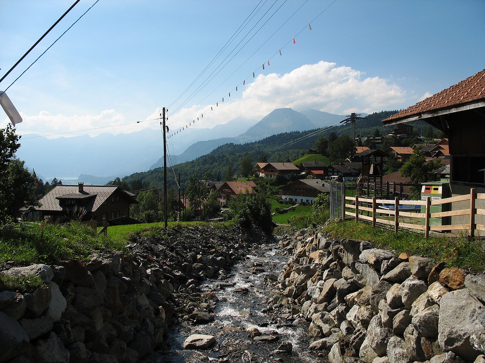 Meiringen-Hasliberg — Alpine village in Switzerland
