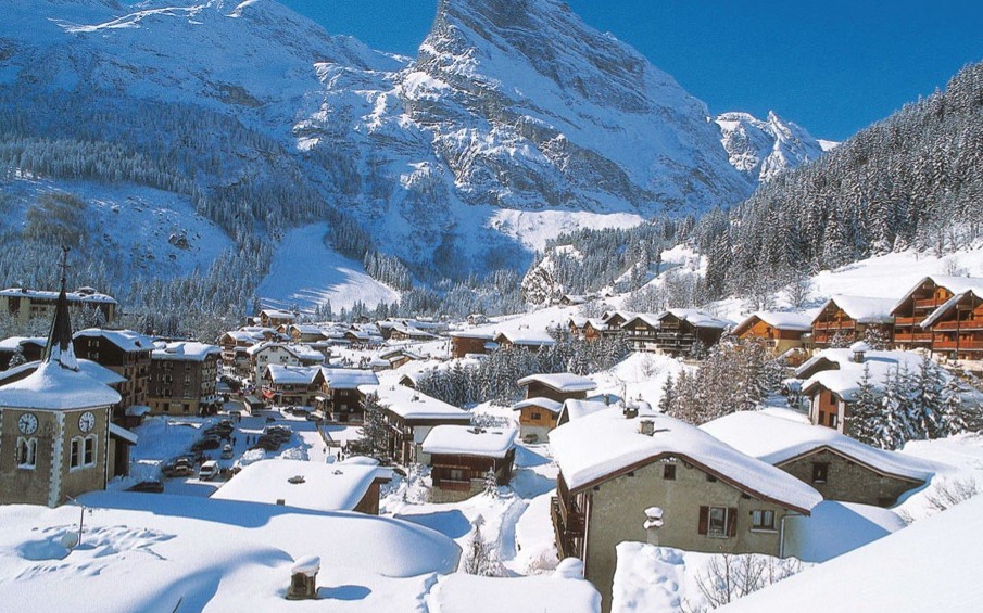 Pralognan la Vanoise — Alpine village in France